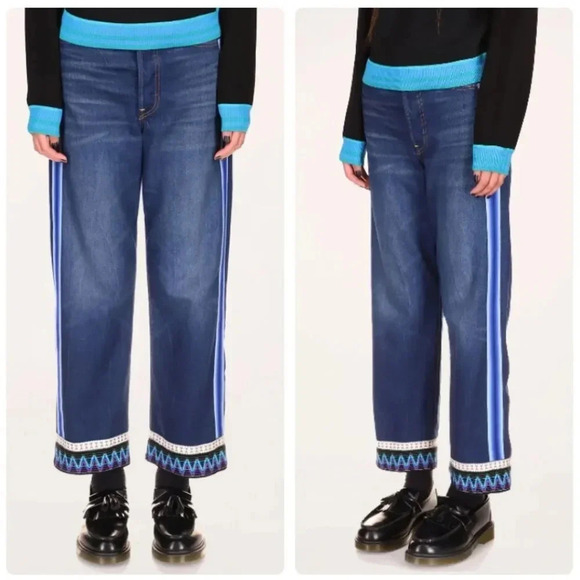 Anna Sui Denim - Levi’s x Anna Sui Trimmed Jeans Size 29